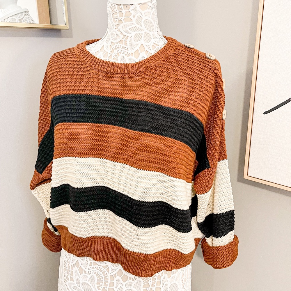 Color Block Sweater